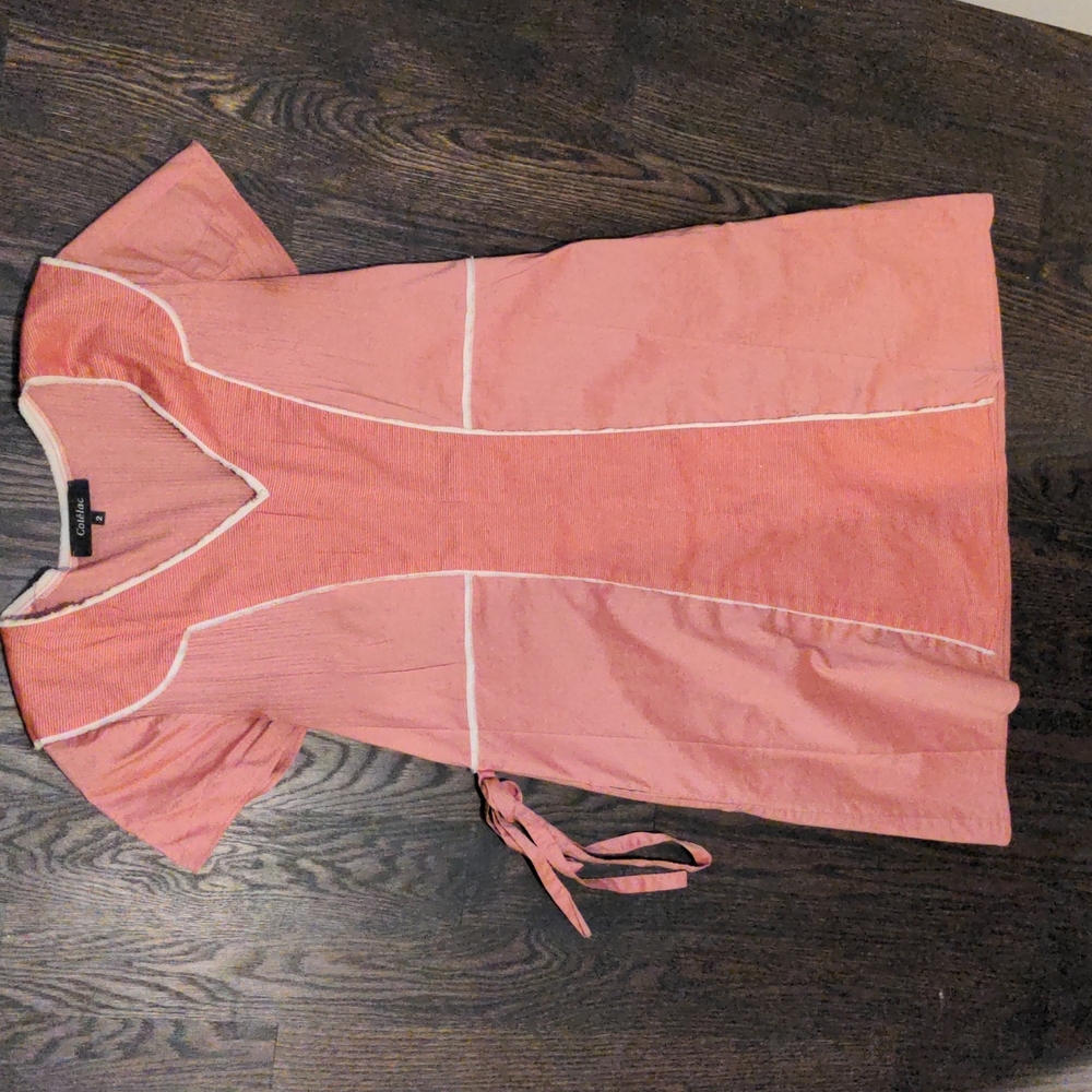 Cotelac Pink Cotton Dress
